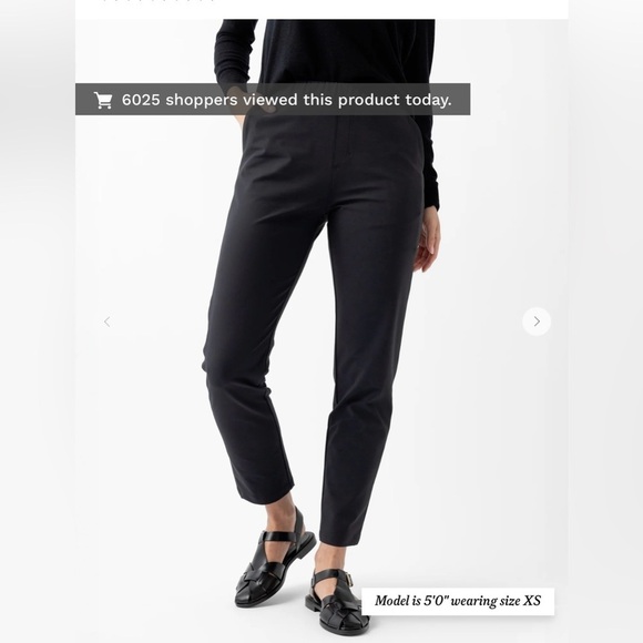 NWT Cozy Earth Women's Always Cropped Pant in Jet Black Size XXL - Picture 2 of 11